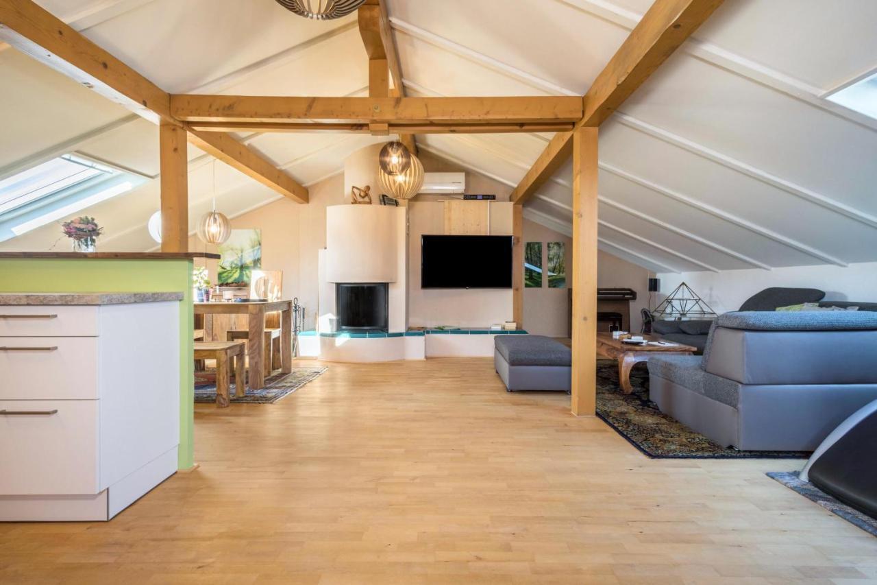 Luxurioeses Penthouse-Appartement ヘーヒスト エクステリア 写真